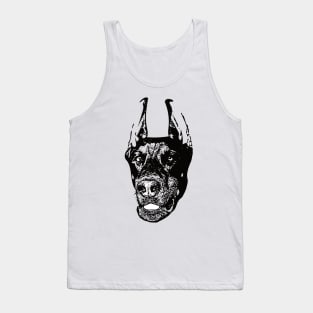 Doberman Pinscher Dobie Tank Top